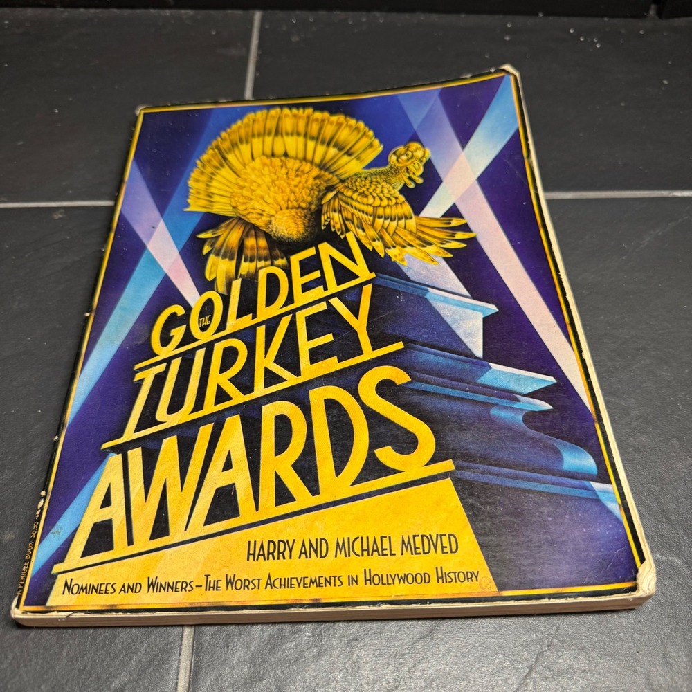 The Golden Turkey Awards Harry Michael Medved 1980 First Perigee Printing Humor